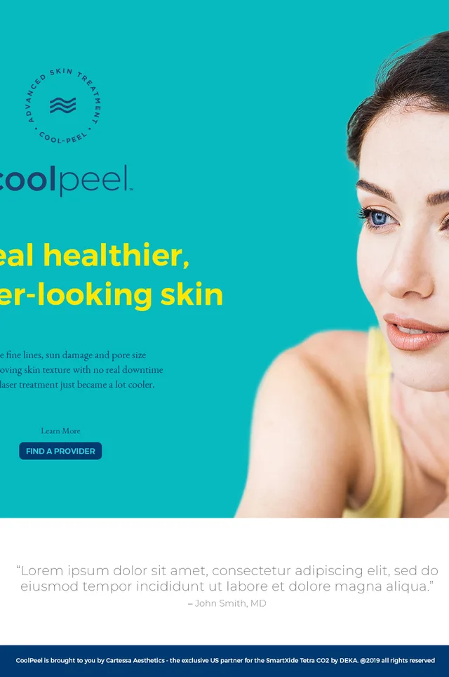 CoolPeel Product Site